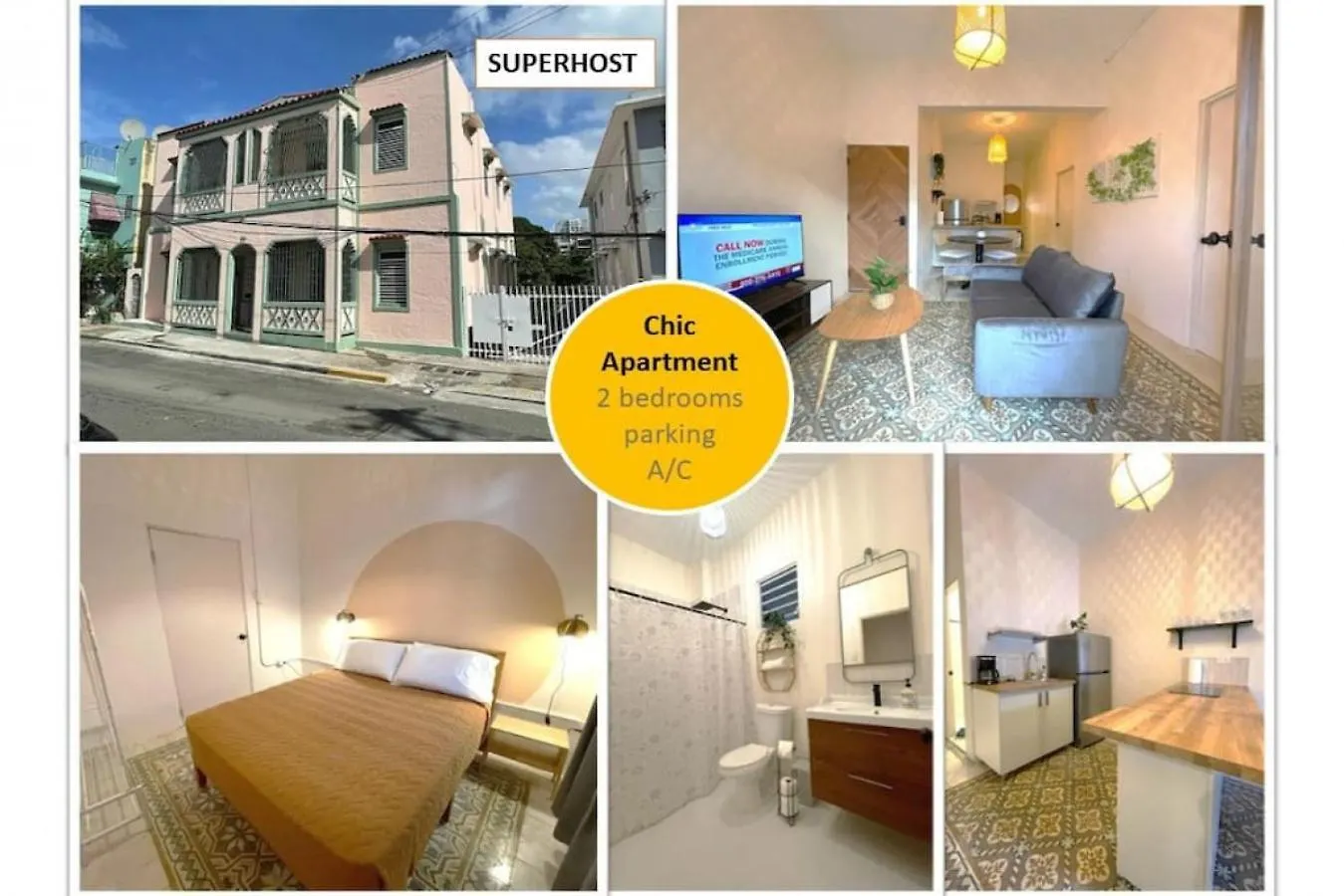 Chic And Classic Apartment In Santurce Apt 6 Σαν Χουάν